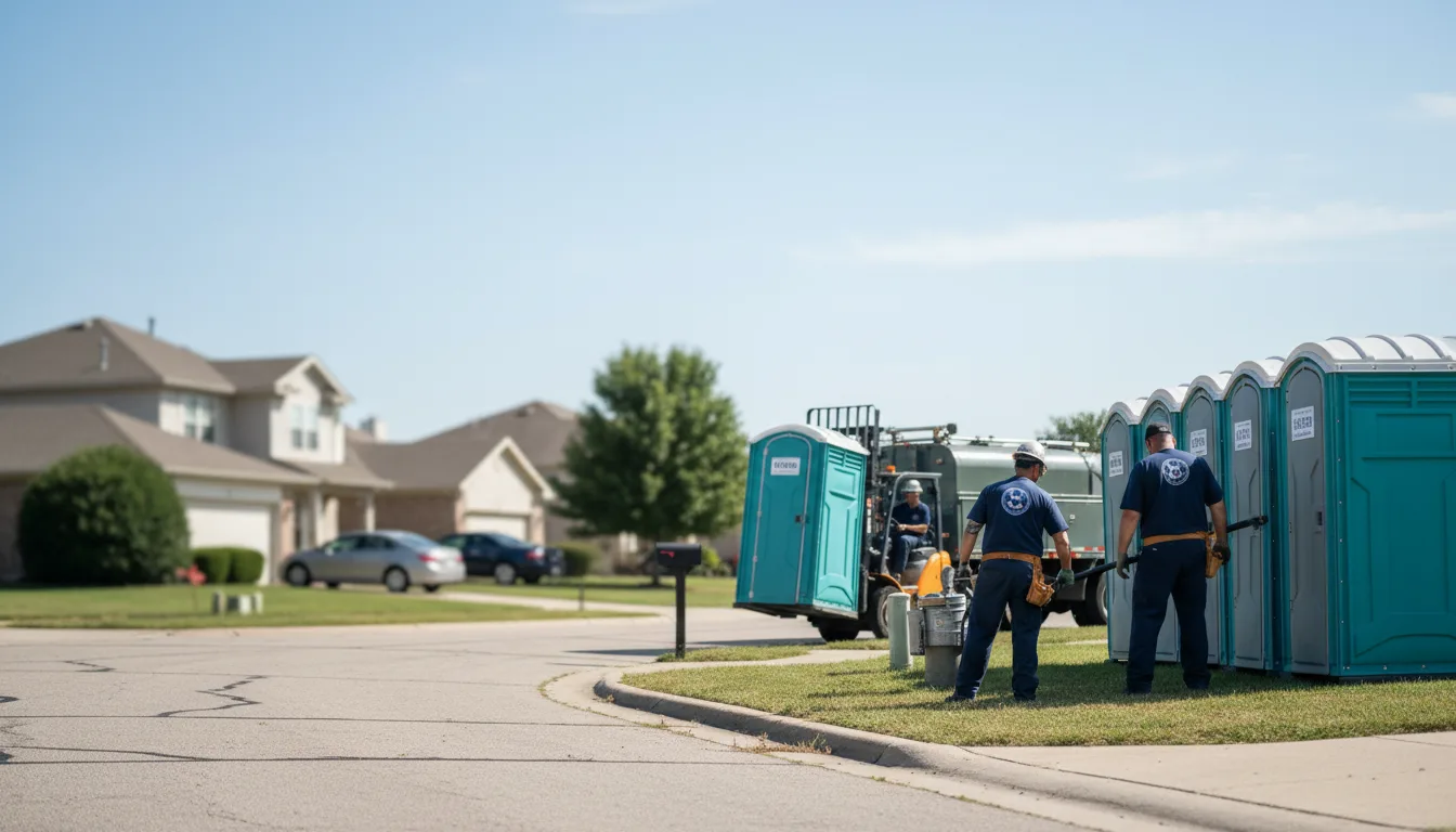 Porta Potty Rental in Artesia Wells, TX near me